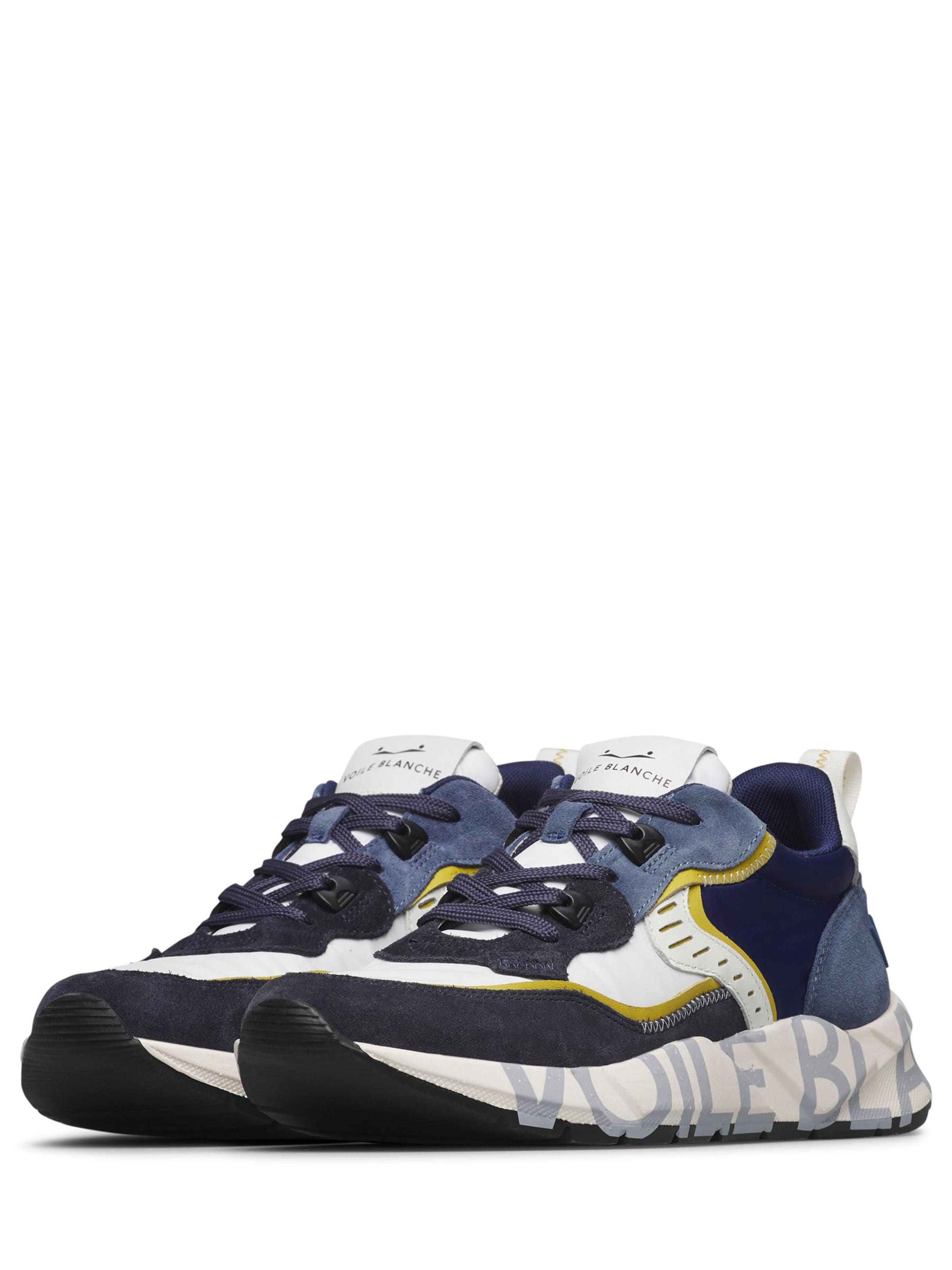 Voile blanche Platform trainers 'CLUB01.' in Yellow