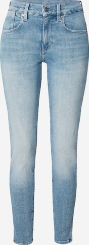 Skinny Jeans 'Lhana' de la G-Star RAW pe albastru: față