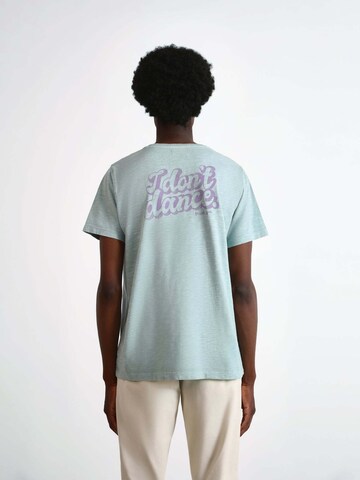 T-Shirt 'SLUB' Scalpers en bleu