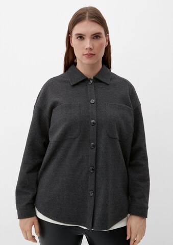 TRIANGLE Between-Season Jacket in Grey: front