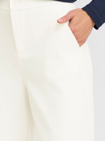 Fransa - Loosefit Pantalón en blanco