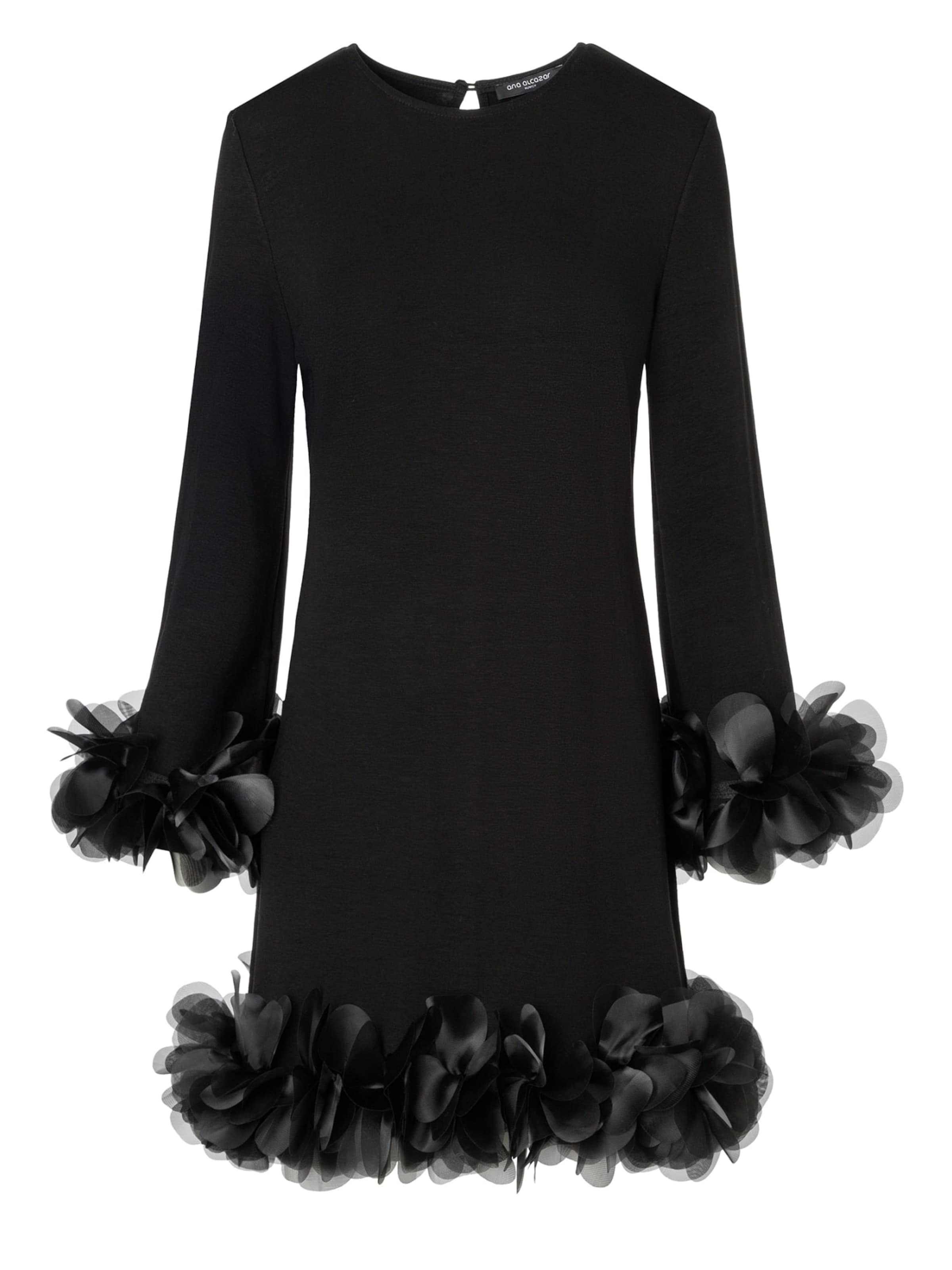 Robe ' Engy ' Ana Alcazar en noir : devant