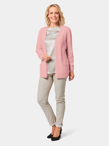 Goldner Knit Cardigan in Pink