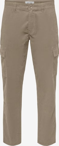 Only & Sons Cargo trousers 'Turin' in Beige: front