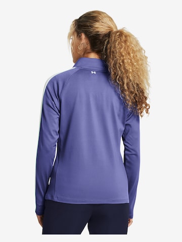UNDER ARMOUR Athletic Zip-Up Hoodie in Purple