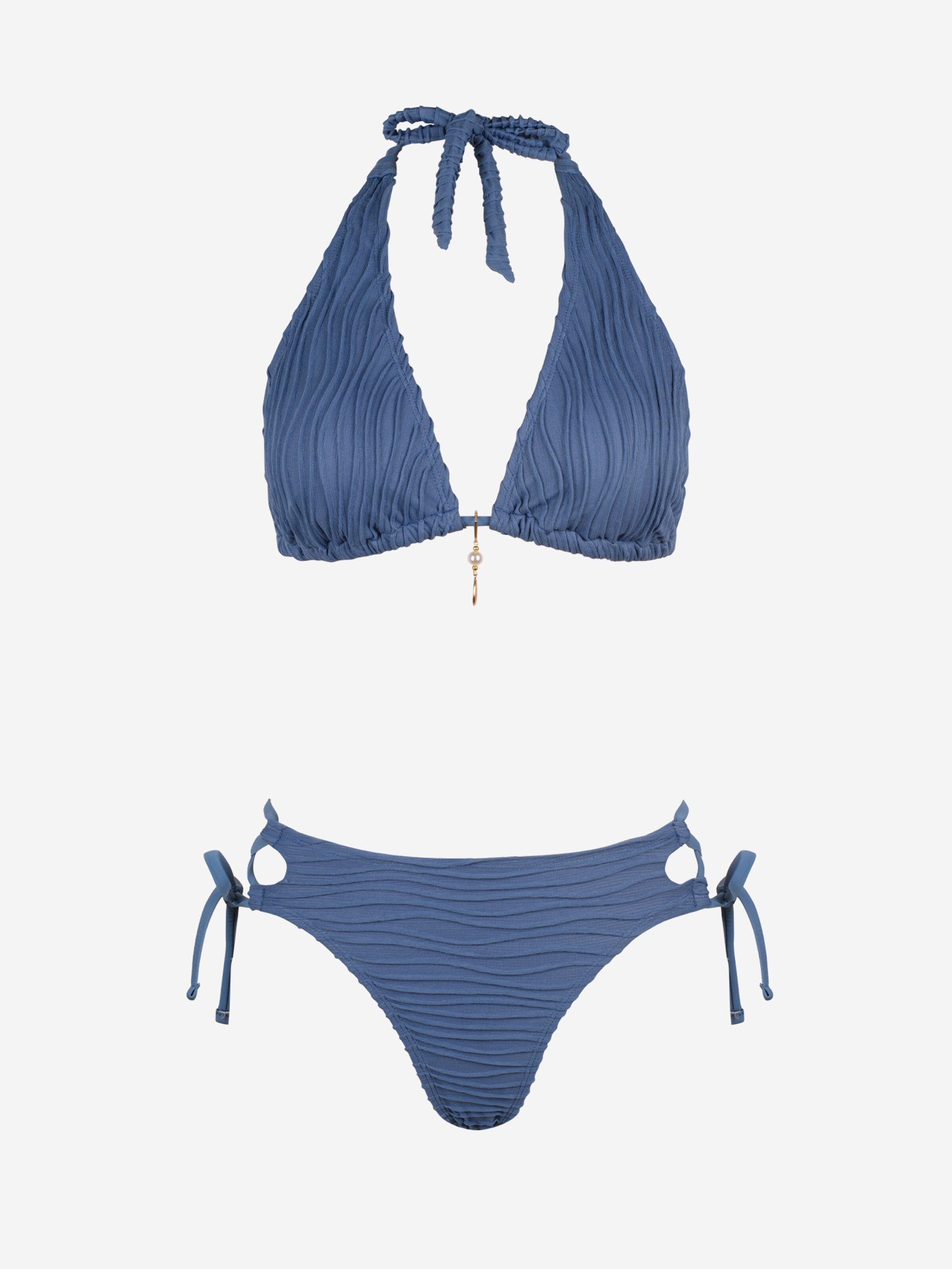 Cupshe Triangel Bikini 'Triangle' (Blau) von About You