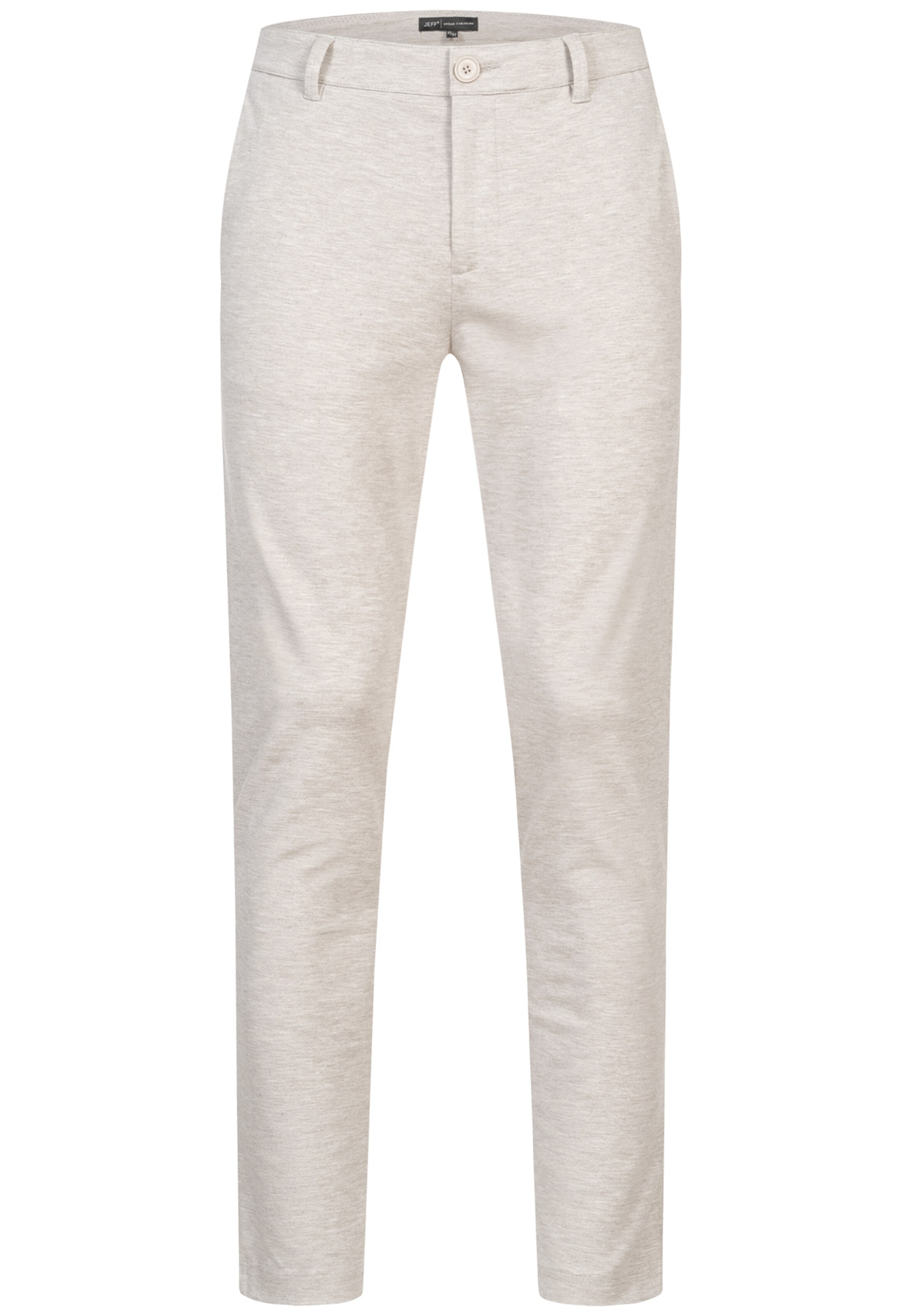 JEFF Chino 'Ezra' in Beige: voorkant