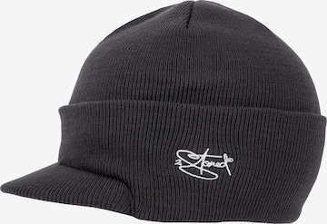 2Stoned Beanie in Grey: front