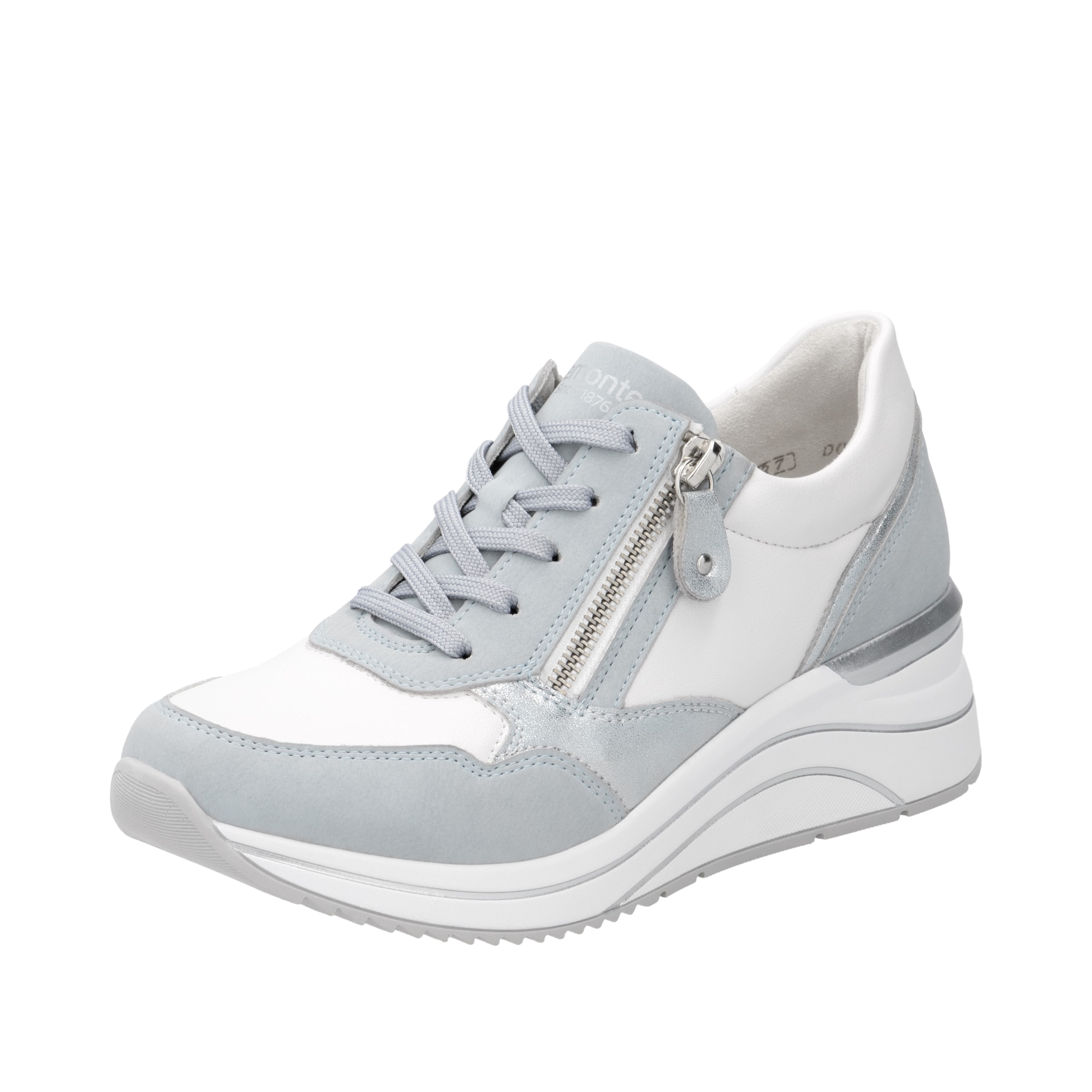 Baskets basses 'D0T01' REMONTE en bleu : devant