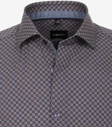 VENTI Slim fit Button Up Shirt in Blue