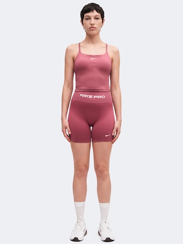 Skinny Pantaloni sport 'Pro' de la NIKE pe roz