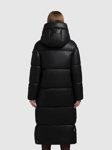 khujo Wintermantel 'Destiny' in Schwarz