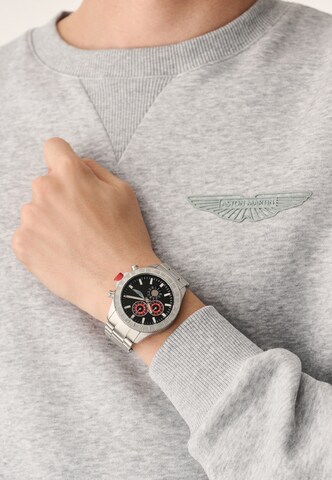 Aston Martin Analog watch in Silver: front