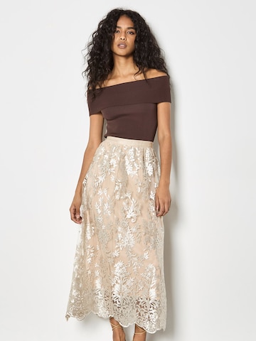 Apricot Skirt ' ' in Grey: front