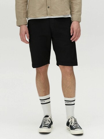 GABBA Regular Shorts 'Jet K3280 Dale' in Schwarz: Vorderseite