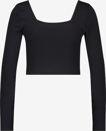 Tricou 'Zia' de la hunkemöller x NA-KD pe negru