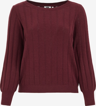 WE Fashion Neulepaita koossa XXL värissä tummanpunainen, Tuotenäkymä