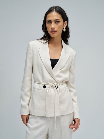 Salsa Jeans Blazer in White: front