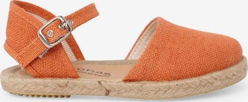 Pisamonas Sandale in Orange: Vorderseite