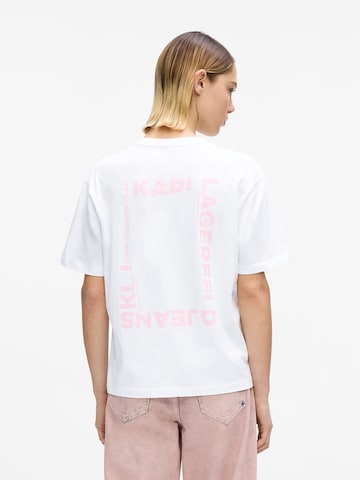 KARL LAGERFELD JEANS Póló - fehér