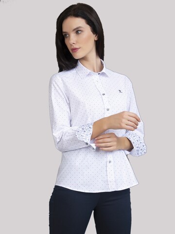 Sir Raymond Tailor Blouse 'Pure' in Wit