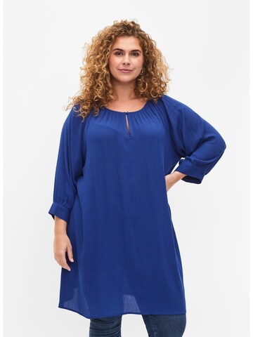 Zizzi Tunic in Blue: front