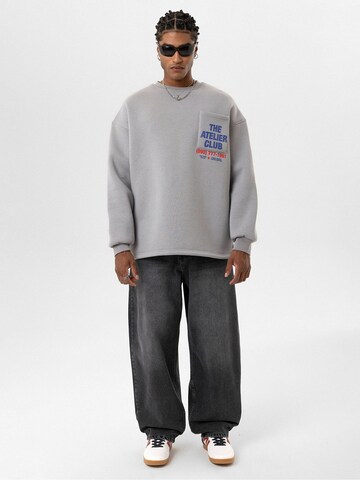 Dandalo Sweatshirt 'Leandro' in Grey
