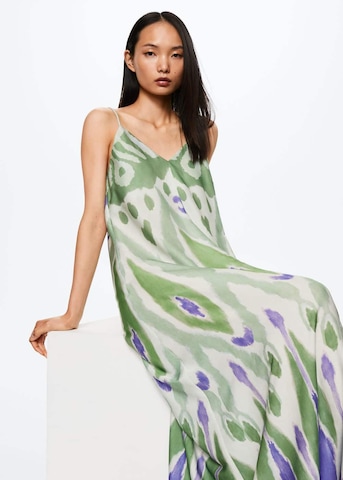 MANGO Letní šaty 'Carry3' – zelená