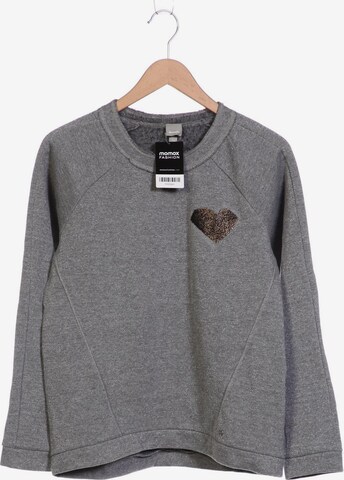 BENCH Sweatshirt & Zip-Up Hoodie in L in Grey: front