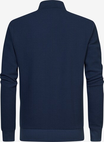 Petrol Industries Knit Cardigan in Blue