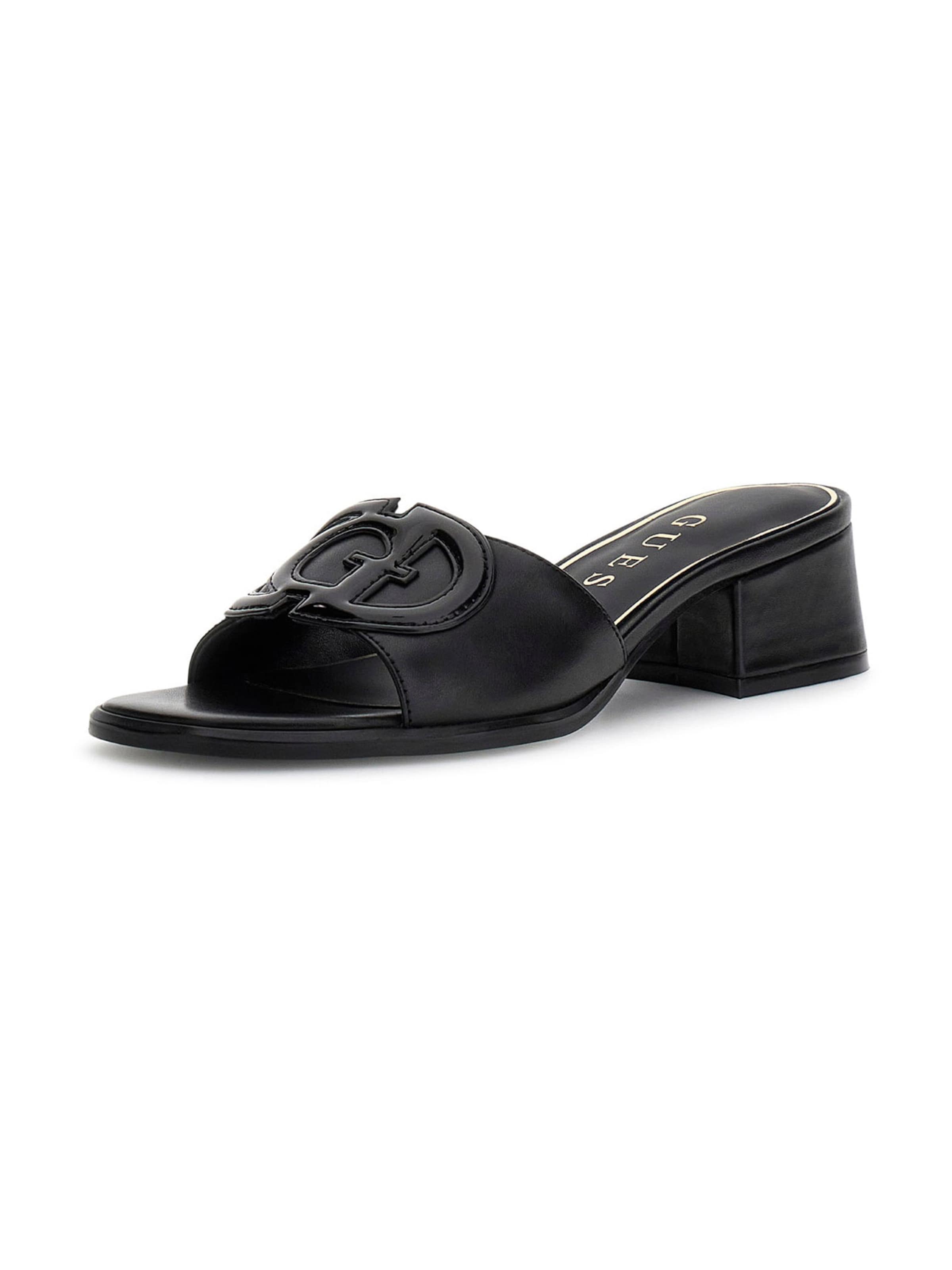 Mule 'CERINNA' GUESS en noir : devant