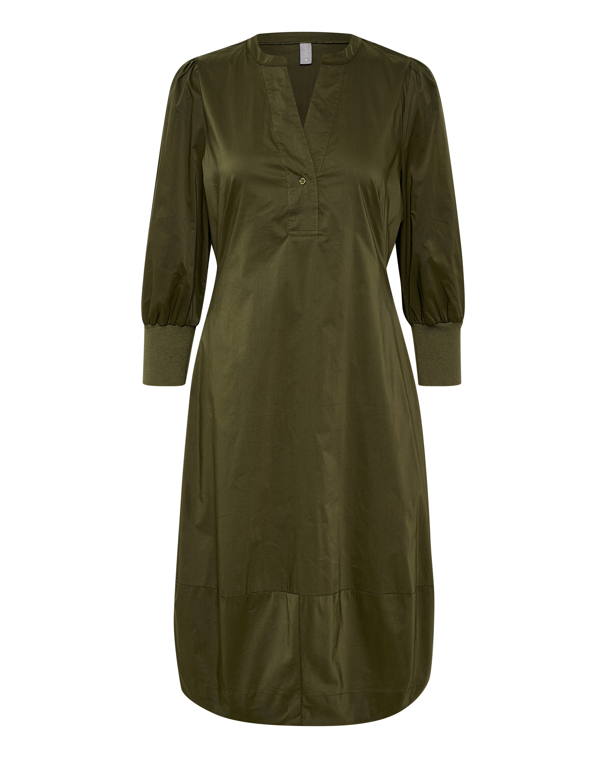 CULTURE Kleid 'Antoinett' in Grün: Vorderseite