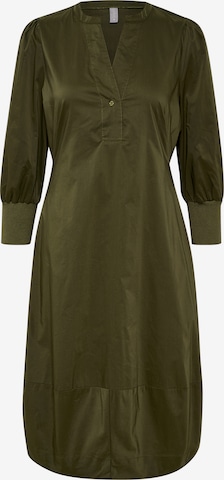 Robe-chemise 'Antoinett' CULTURE en vert : devant
