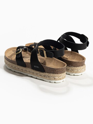 Bayton Sandals 'Den' in Black