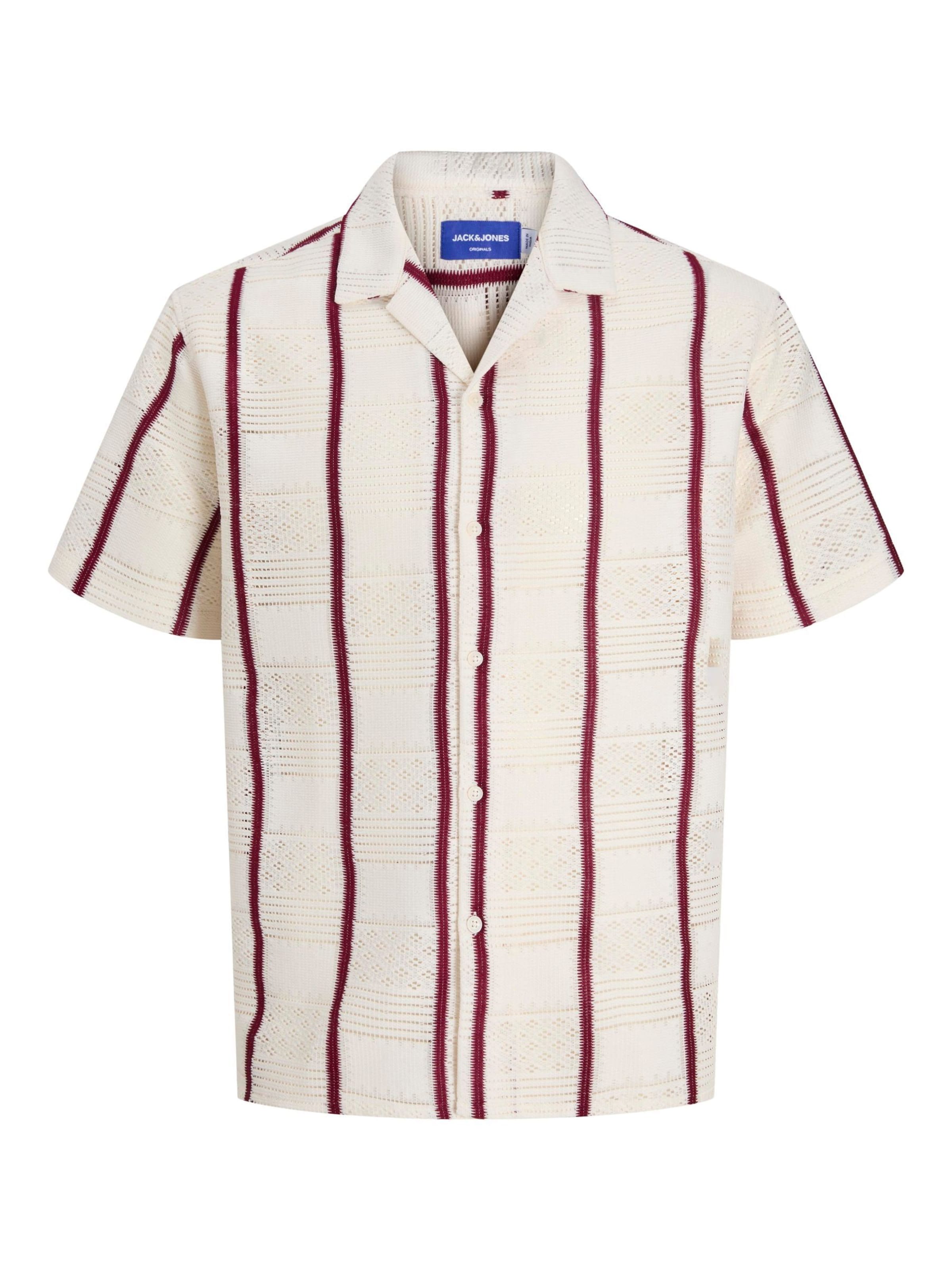 JACK & JONES Comfort fit Ing 'JORDia' - fehér: elől