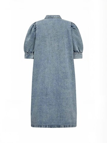 co'couture Jurk ' DeniceCC ' in Blauw