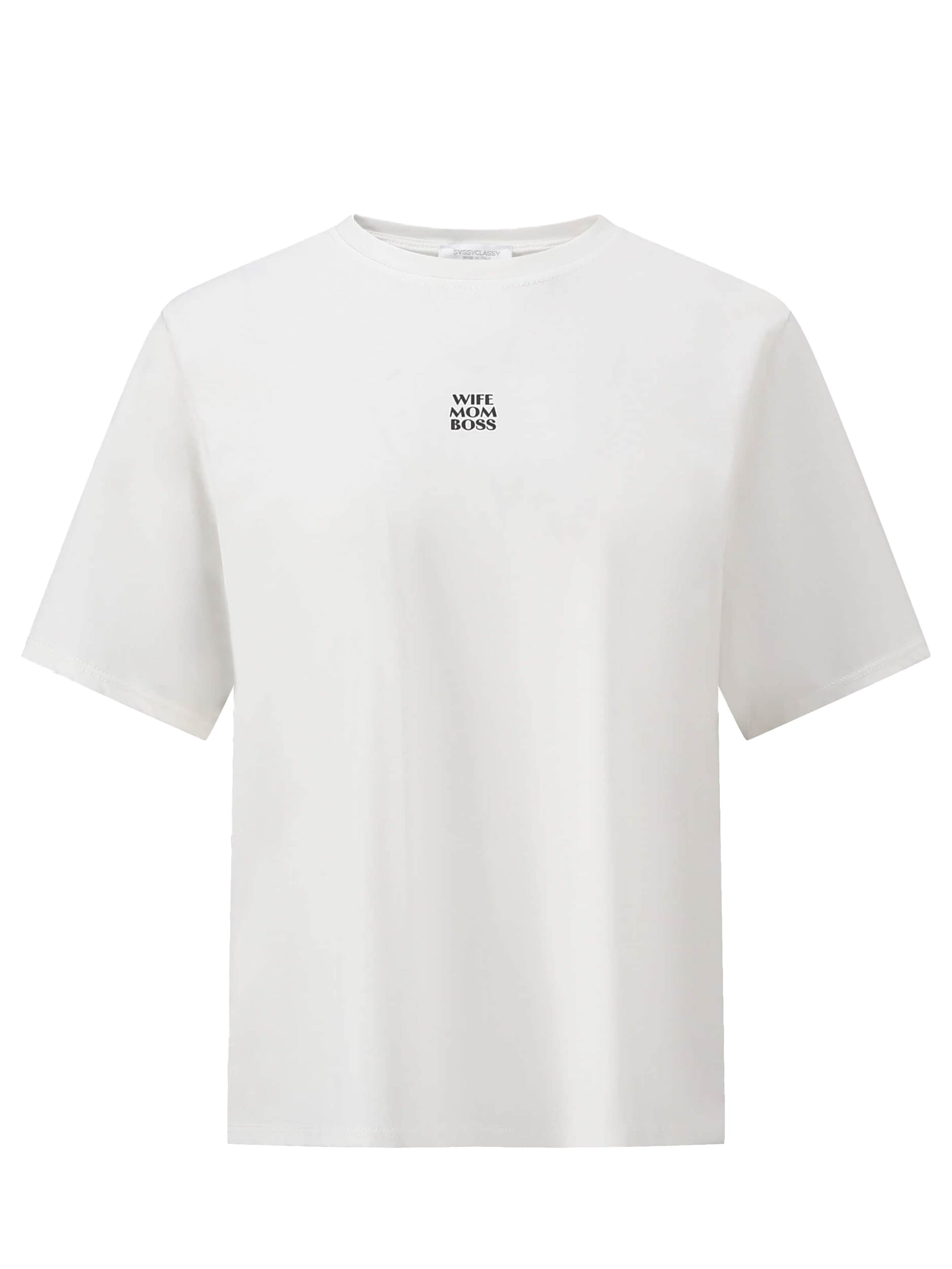 SASSYCLASSY Shirt in White: front