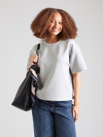 T-shirt 'OBJAndrea' OBJECT en gris : devant