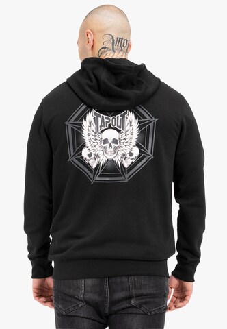 Veste de survêtement 'OCTAGON' Tapout en noir