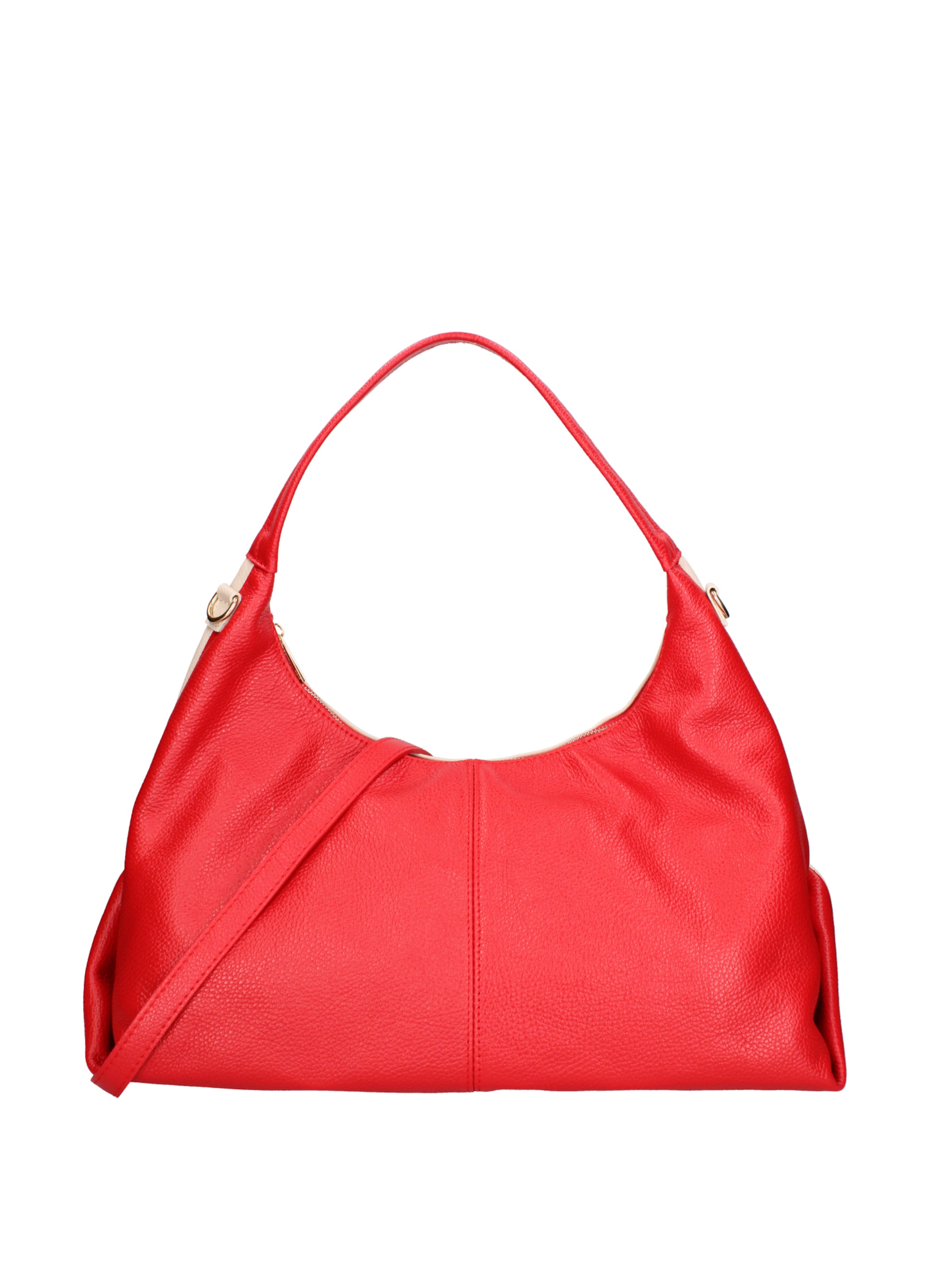 Sac bandoulière Roberta Rossi en rouge : devant