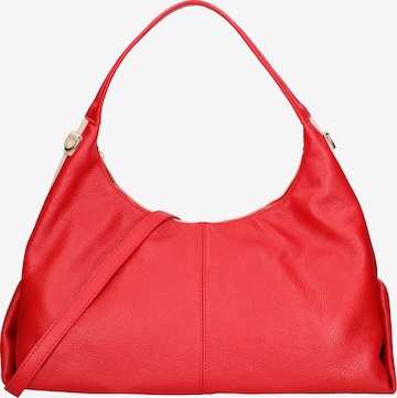 Borsa a spalla di Roberta Rossi in rosso: frontale