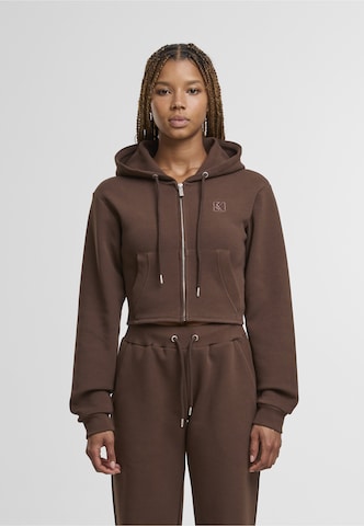 Giacca di felpa di Karl Kani in marrone
