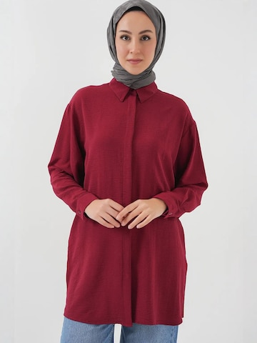 Camicia da donna di Bigdart in rosso: frontale
