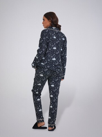 LEAFLETIC Pyjamas i sort