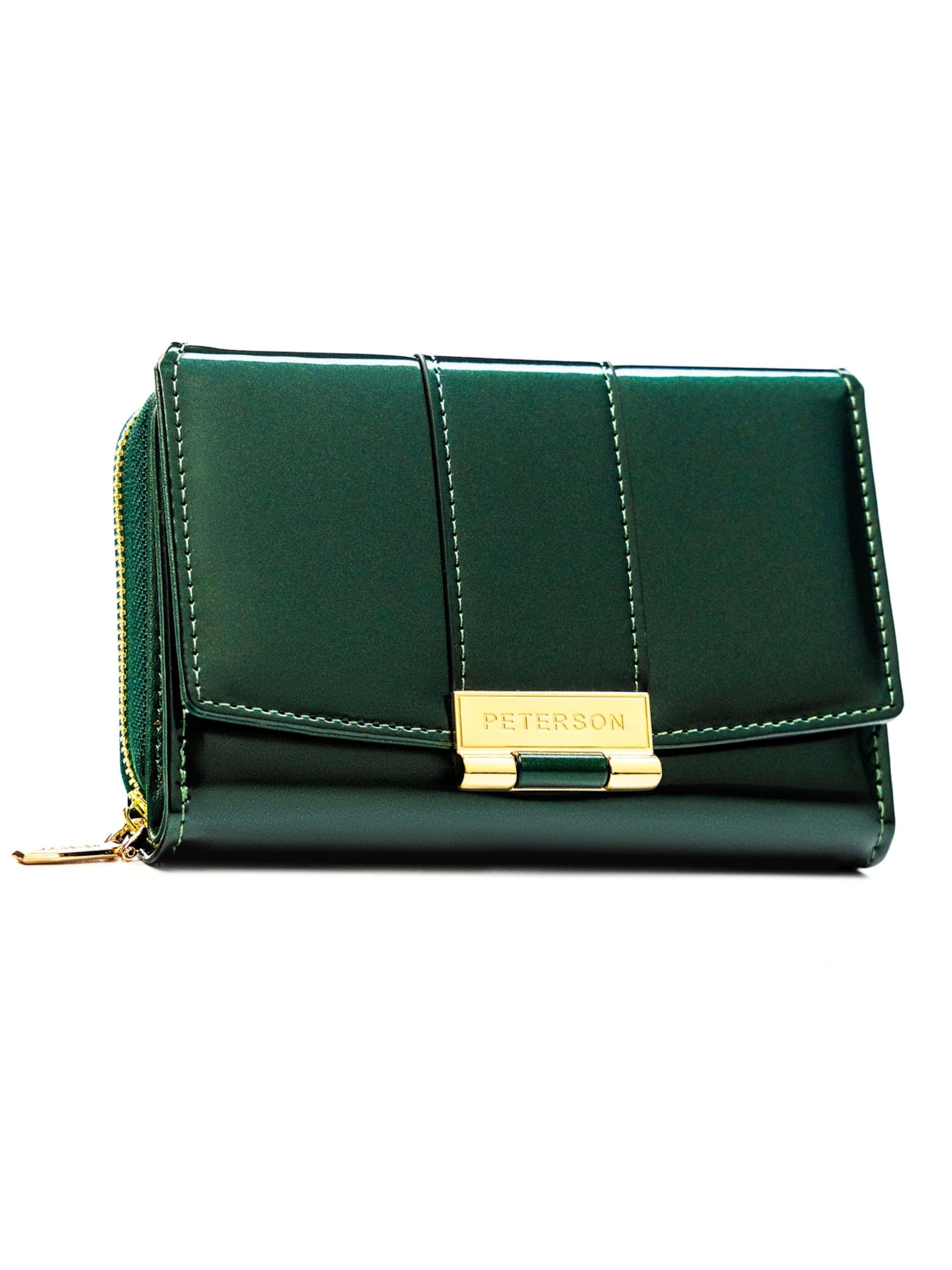 Tomshop24-7 Wallet 'Peterson RFID' in Green: front
