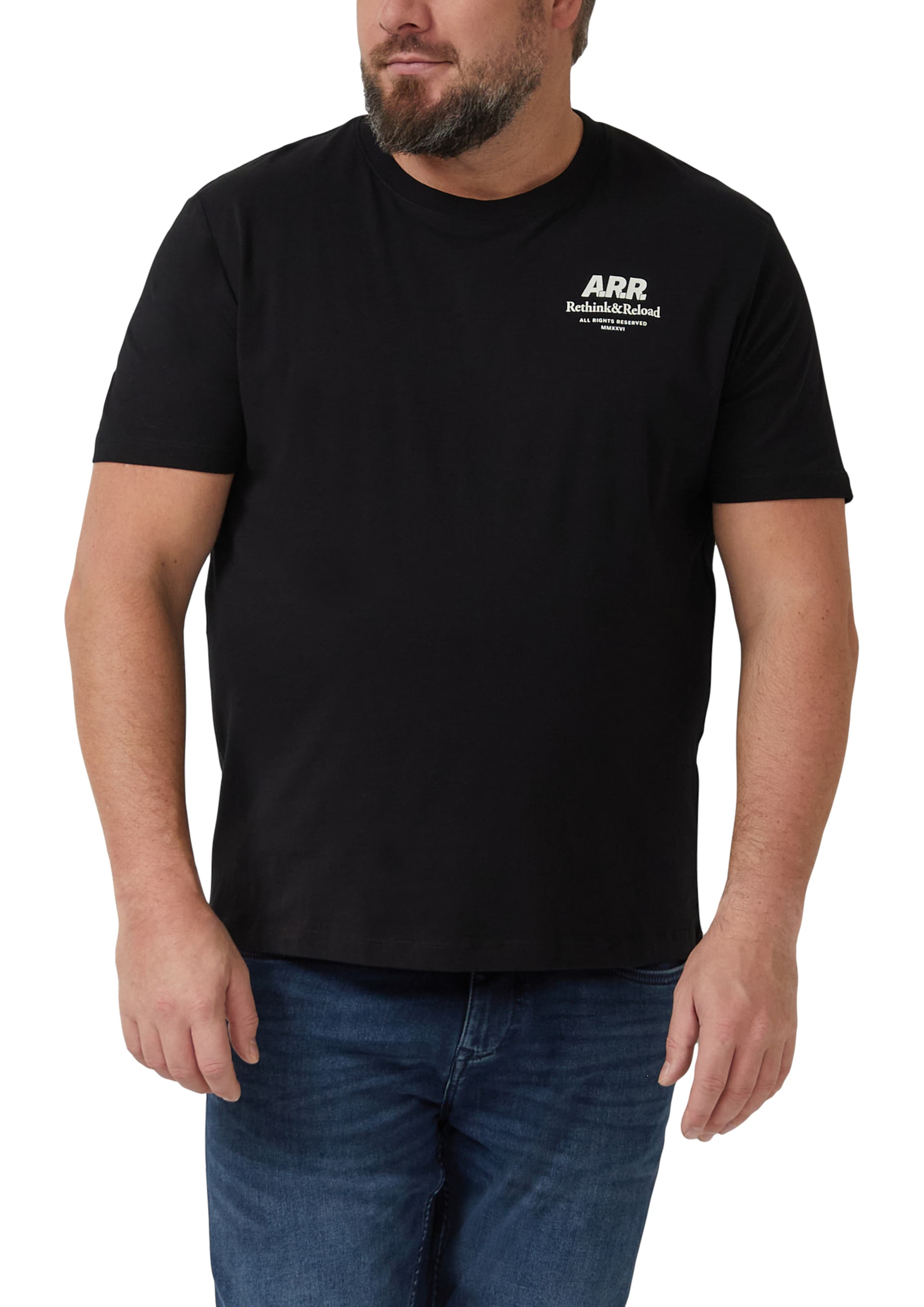 s.Oliver Shirt in Black: front