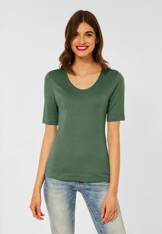 T-shirt STREET ONE en vert : devant