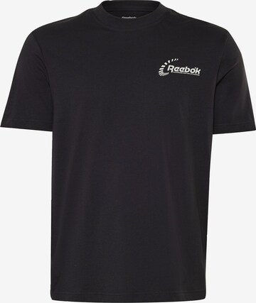 Reebok Shirt in Black: front