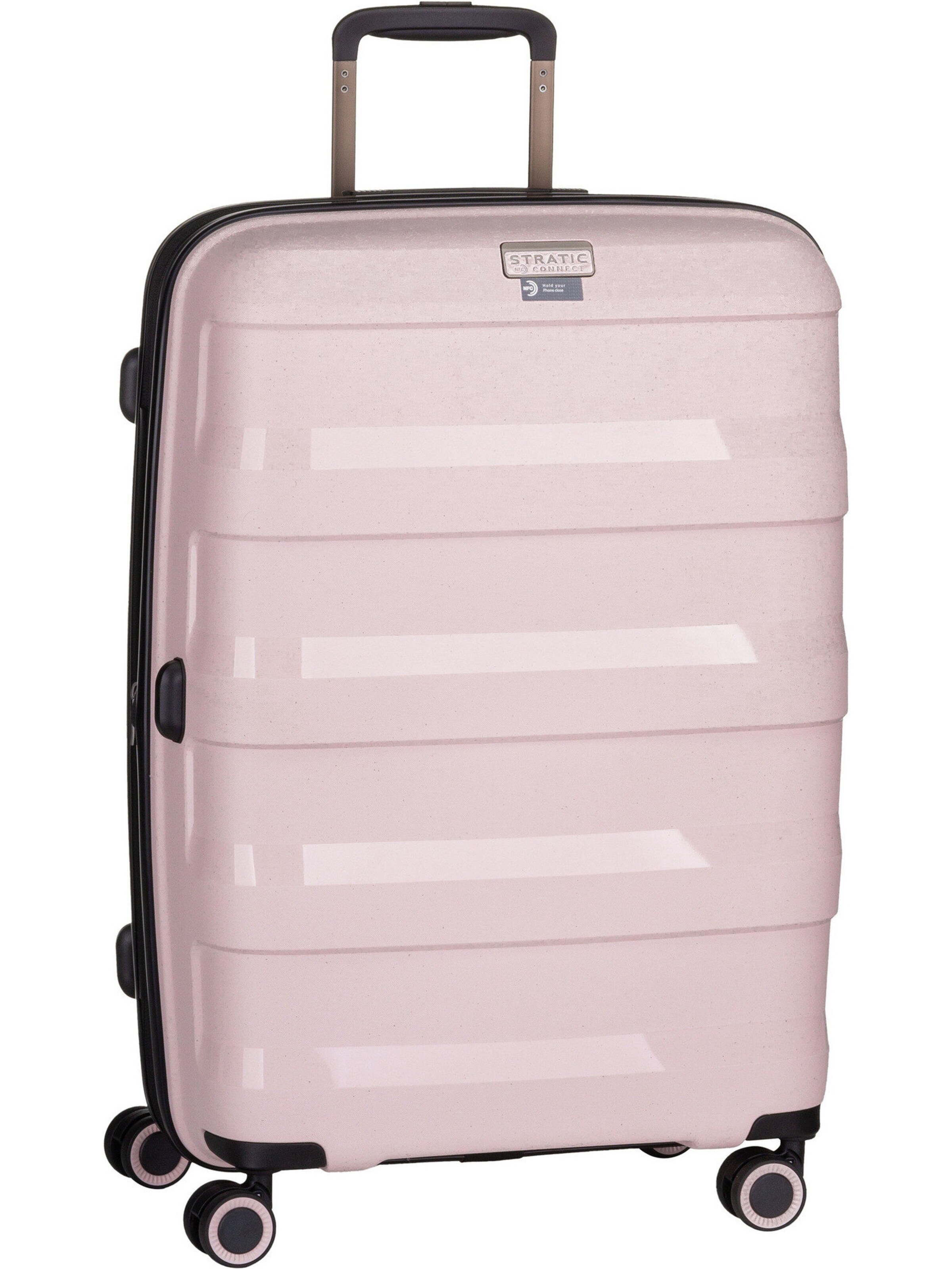 Stratic Trolley 'Straw +' in Roze: voorkant