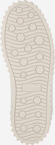 Dockers by Gerli Šněrovací kozačky – bílá